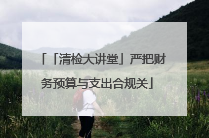 「清检大讲堂」严把财务预算与支出合规关