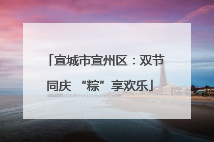 宣城市宣州区：双节同庆 “粽”享欢乐