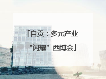 自贡：多元产业“闪耀”西博会