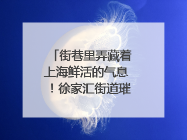 街巷里弄藏着上海鲜活的气息！徐家汇街道璀璨生活节启幕