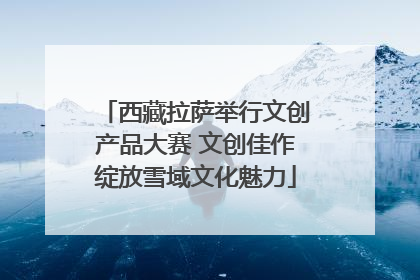 西藏拉萨举行文创产品大赛 文创佳作绽放雪域文化魅力