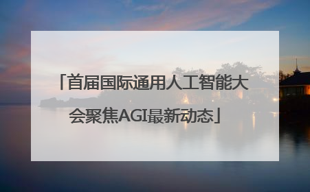 首届国际通用人工智能大会聚焦AGI最新动态